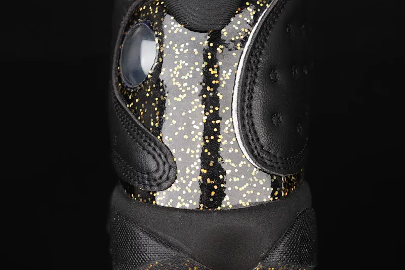 All categories Air Jordan Jordan series basketball shoes Air Jordan 13 G version Air Jordan 13 GS "Black Gold" AJ13 Joe 13 black stars DC9443-007